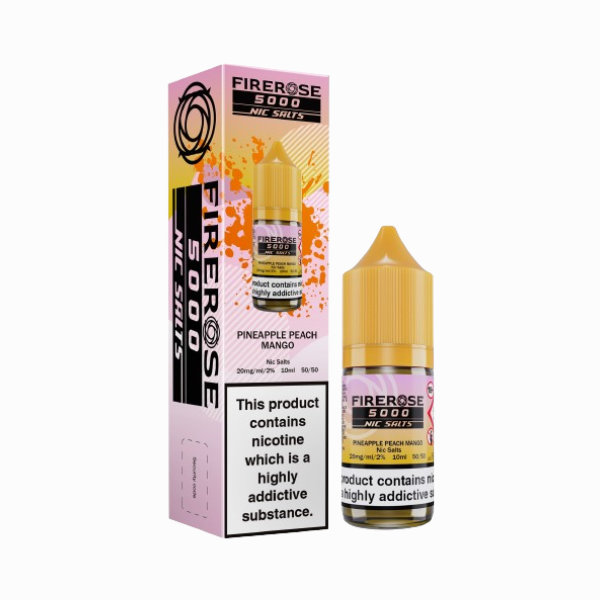 Elux Firerose 5000 - Nic Salt - Pineapple Peach Mango [20MG]