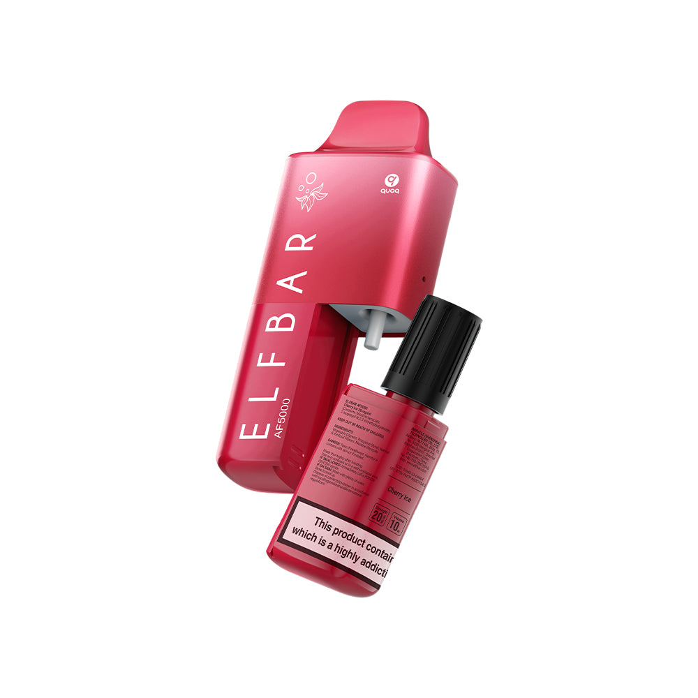 Elf Bar AF5000 Rechargeable Pod - Cherry Ice [20MG]-0
