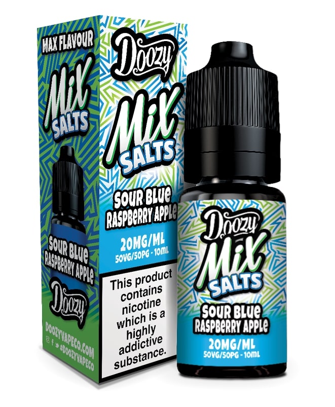 Doozy Vape - Mix Salts - Sour Blue Raspberry Apple [20mg]-0