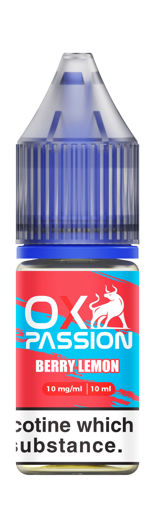 Ox Passion - Nic Salt [Berry Lemon 10mg]