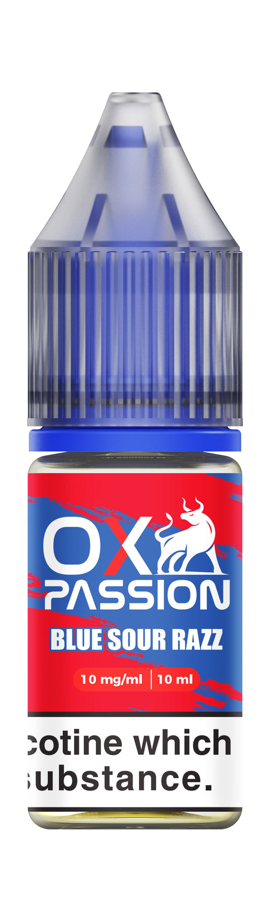 Ox Passion - Nic Salt [Blue Sour Razz 10mg]