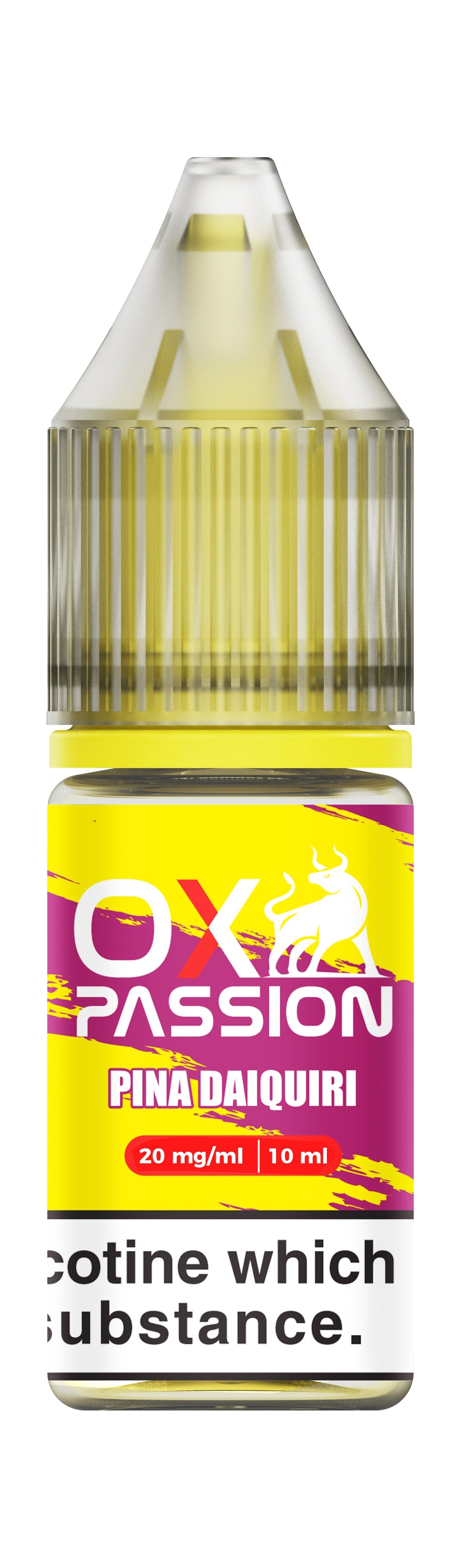 Ox Passion Piña Daiquiri Nic Salt E-Liquid 10ml
