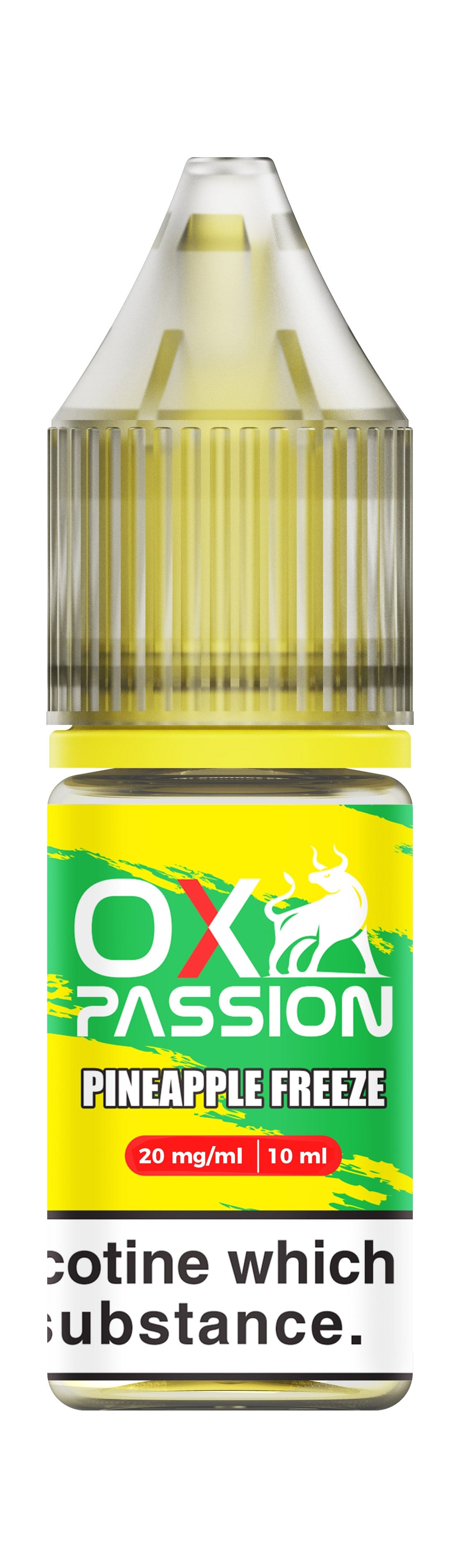 Ox Passion - Nic Salt [Pineapple Freeze 10mg]