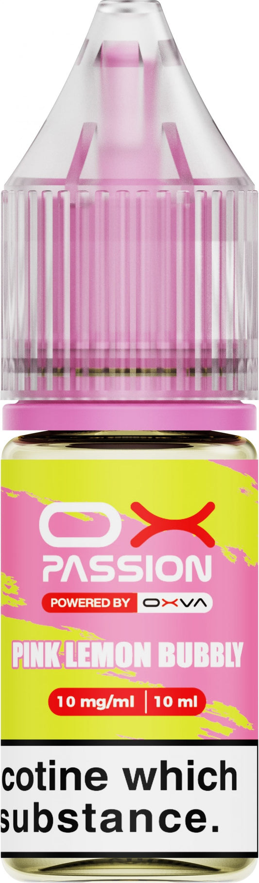 Ox Passion Pink Lemon Bubbly Nic Salt Eliquid