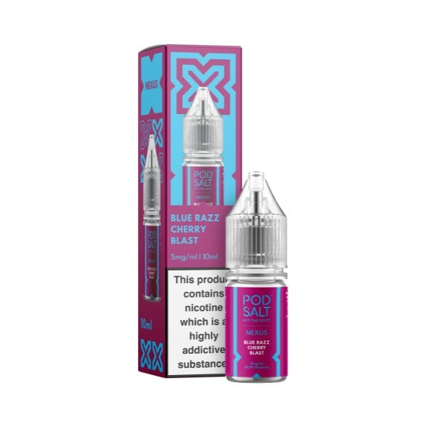 Pod Salt Nexus - Nic Salt - Blue Razz Cherry Blast [5MG]
