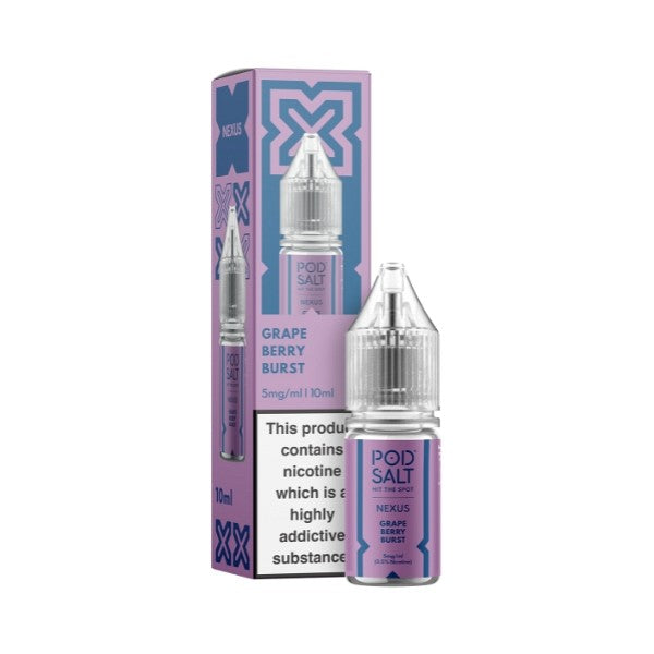 Pod Salt Nexus - Nic Salt - Grape Berry Burst [5MG]