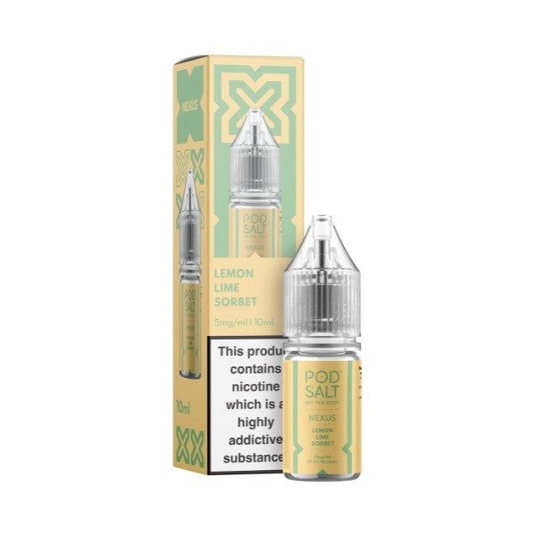 Pod Salt Nexus - Nic Salt - Lemon Lime Sorbet [10MG]