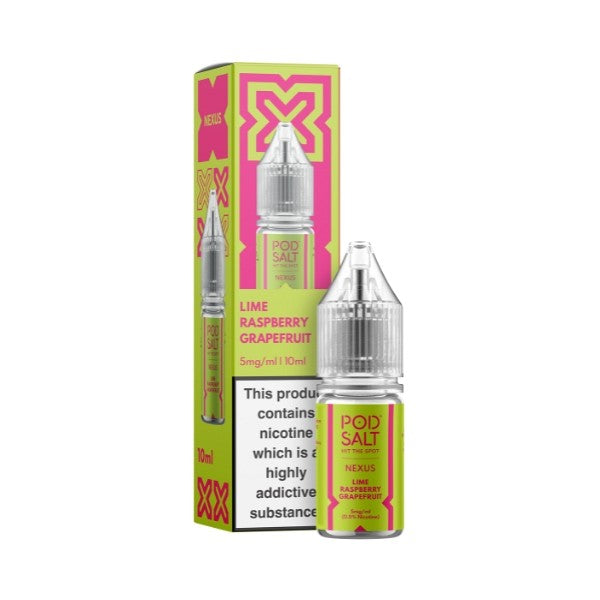 Pod Salt Nexus - Nic Salt - Lime Raspberry Grapefruit [5MG]