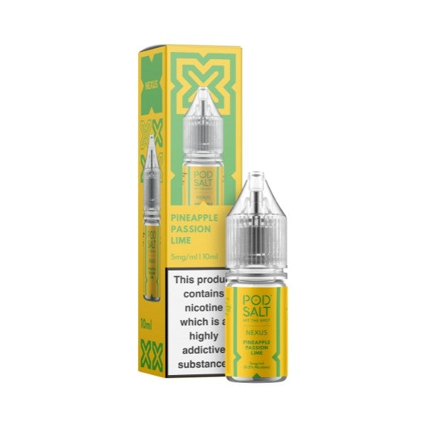 Pod Salt Nexus - Nic Salt - Pineapple Passion Lime [5MG]