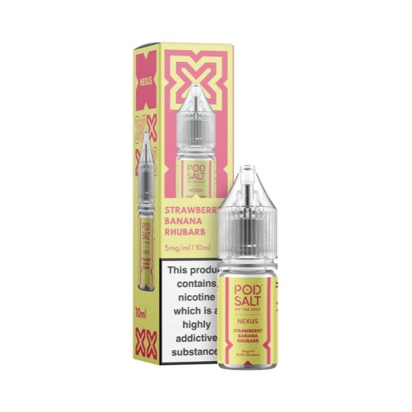 Pod Salt Nexus - Nic Salt - Strawberry Banana Rhubarb [20MG]