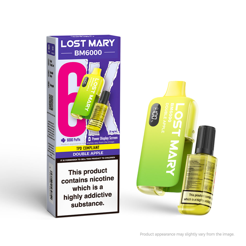 20mg Lost Mary BM6000 Rechargeable Pod