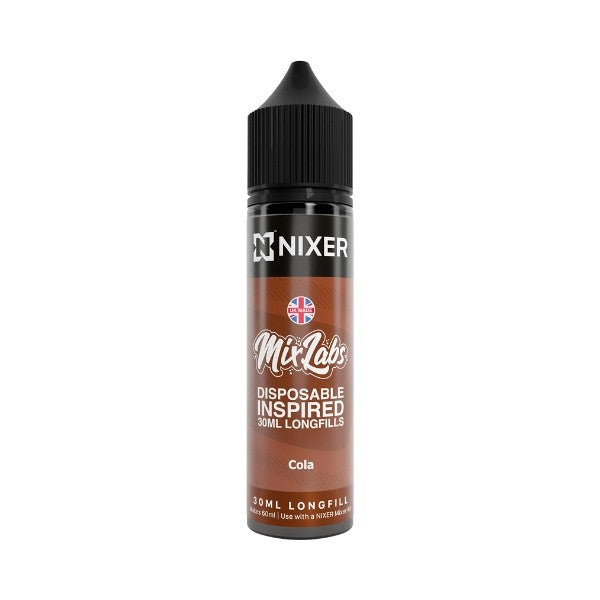 Nixer X Mix Labs Longfill E-Liquid 30ml
