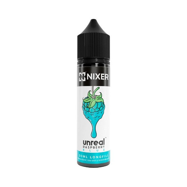 Nixer X Unreal Raspberry Blue 30ml Longfill Eliquid
