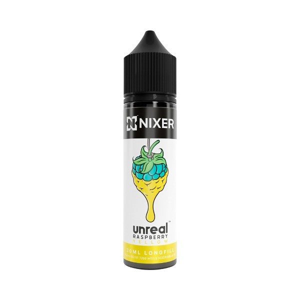 Nixer X Unreal Raspberry Yellow 30ml Longfill Eliquid