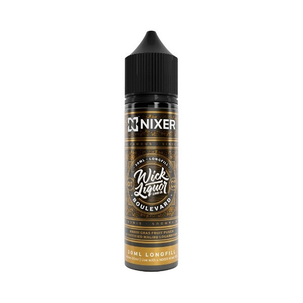 Nixer X Wick Liquor Longfill E-liquid 30ml