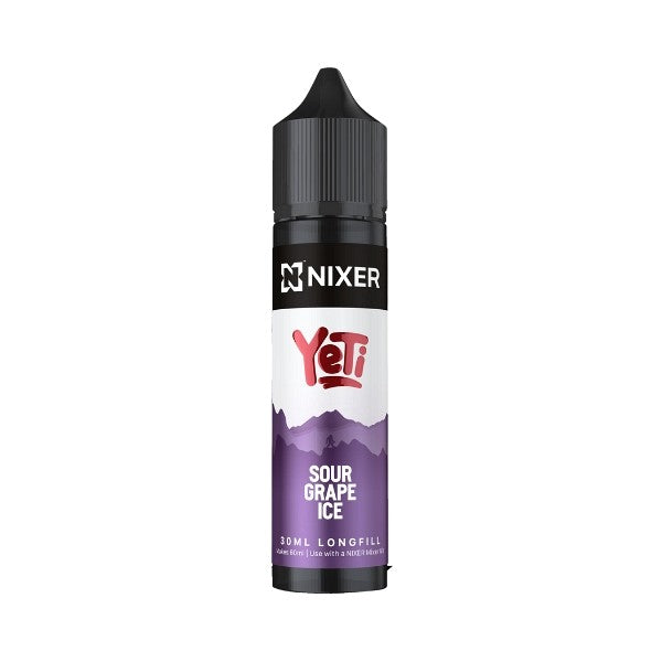 Nixer X Yeti Summit Sour Grape Ice 30ml Longfill