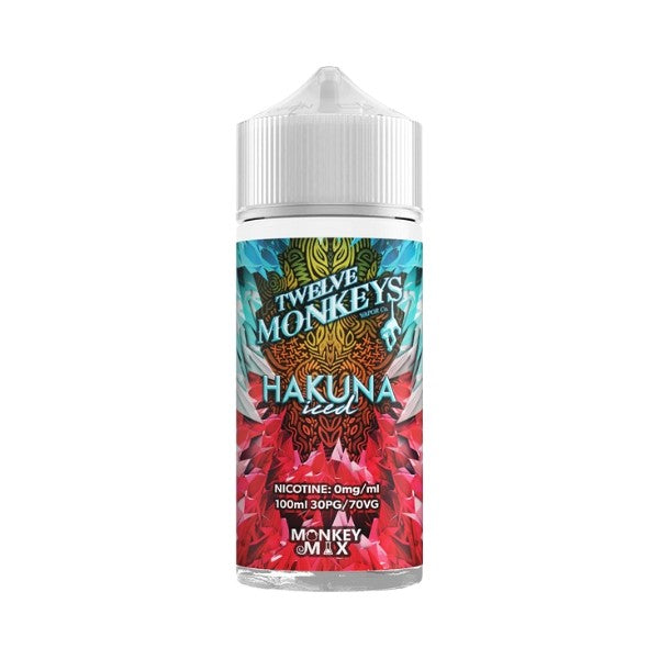 Twelve Monkeys: Ice Age 100ml Eliquid