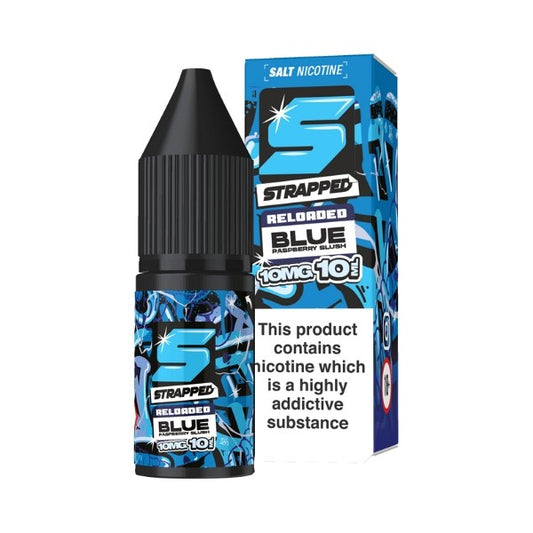 Strapped Reloaded Nic Salt Blue Raspberry Slush
