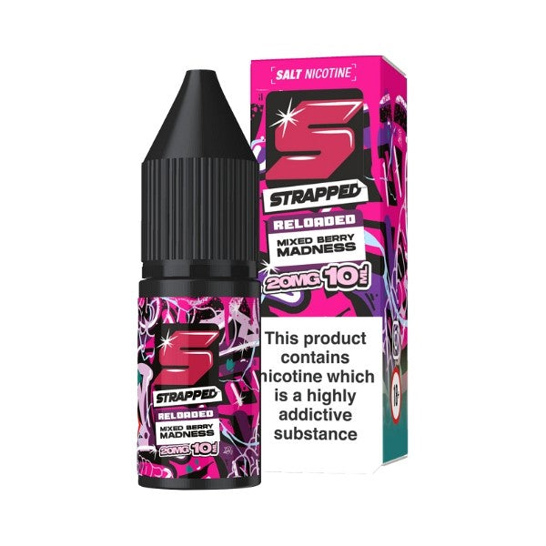 Strapped Reloaded - Nic Salt - Mixed Berry Madness [10MG]