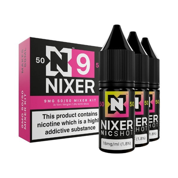 Nixer - Nic Shot - 50/50 Freebase Shot