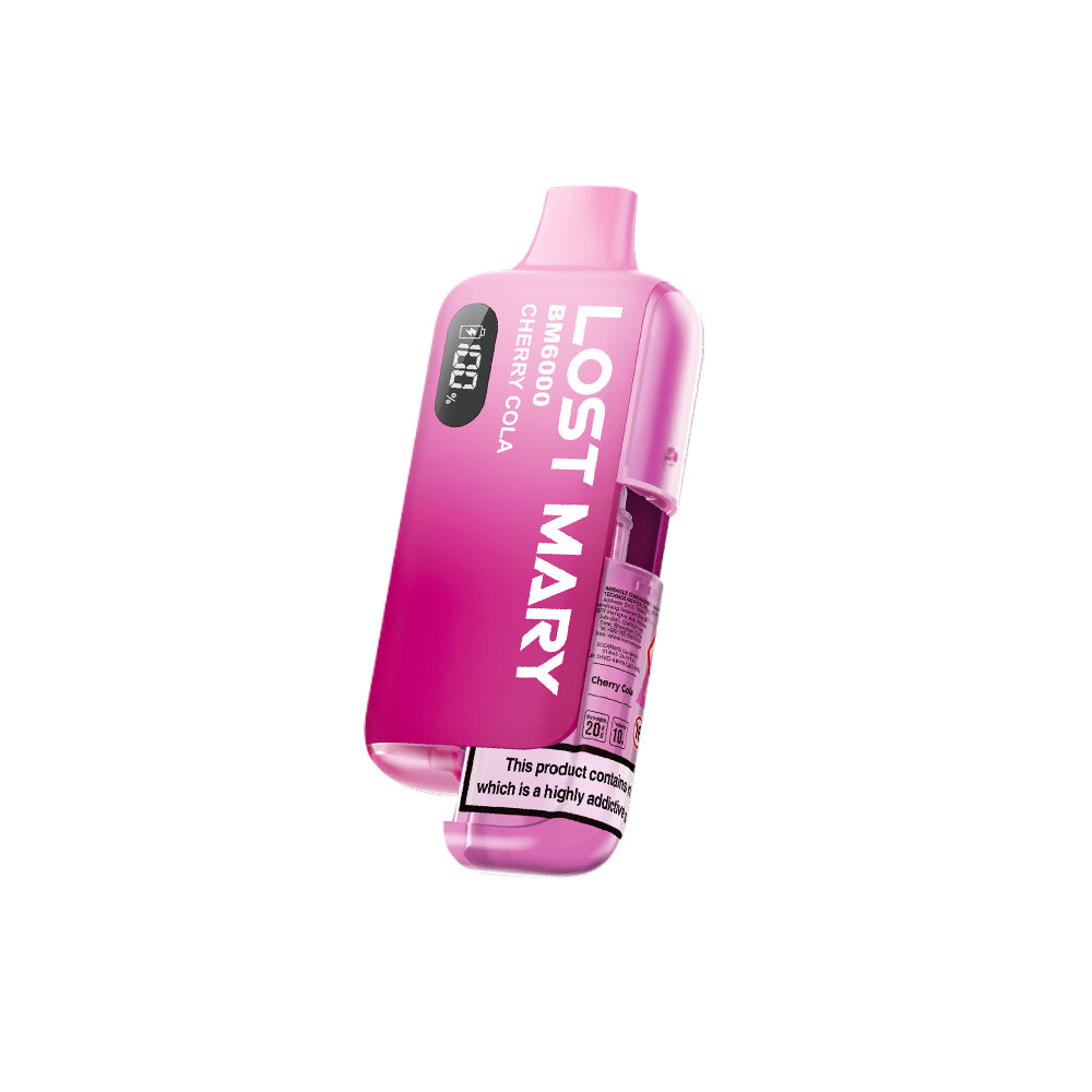 20mg Lost Mary BM6000 Rechargeable Pod