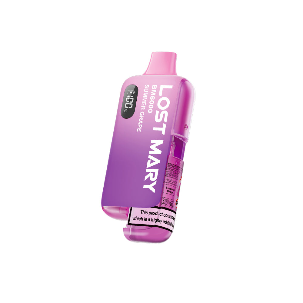 20mg Lost Mary BM6000 Rechargeable Pod