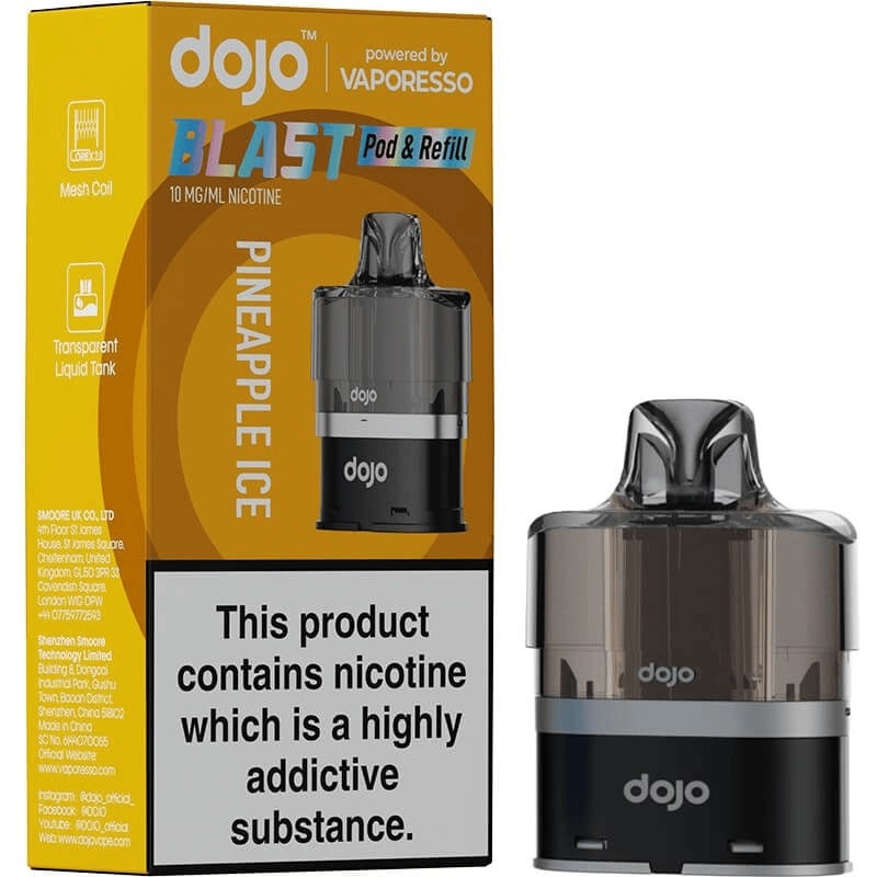 20mg DOJO BLAST 6000 Pod & Refill (Powered by Vaporesso)