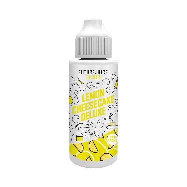 Future Juice Elixir Lemon Cheesecake Deluxe 100ml Shortfill Eliquid