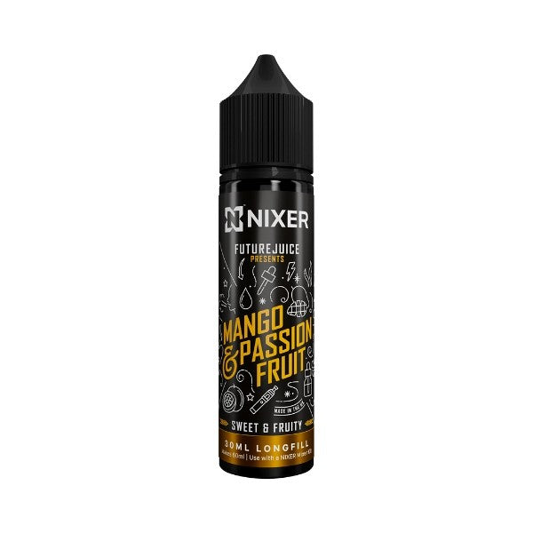 Nixer X Future Juice Mango & Passionfruit 30ml Longfill Eliquid