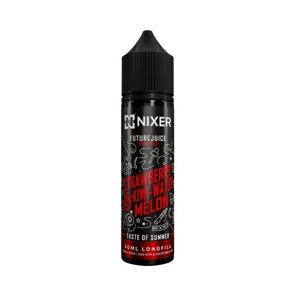 Nixer X Future Juice Strawberry & Kiwi-Watermelon 30ml Longfill Eliquid