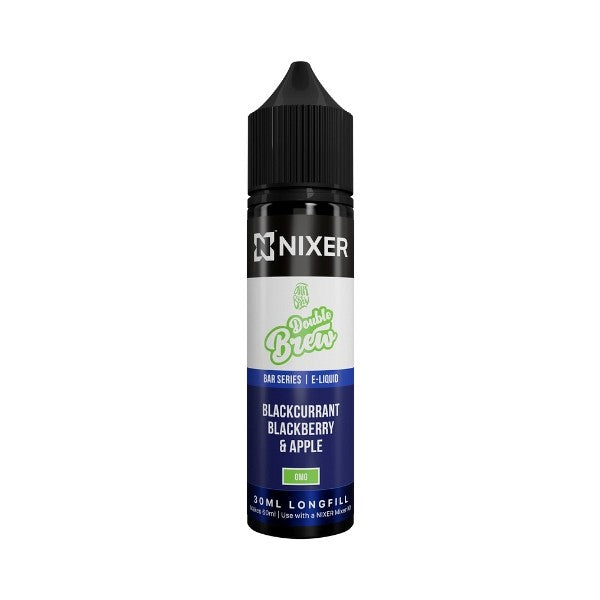Nixer X Ohm Brew - 30ml - Blackcurrant Blackberry & Apple - Longfill