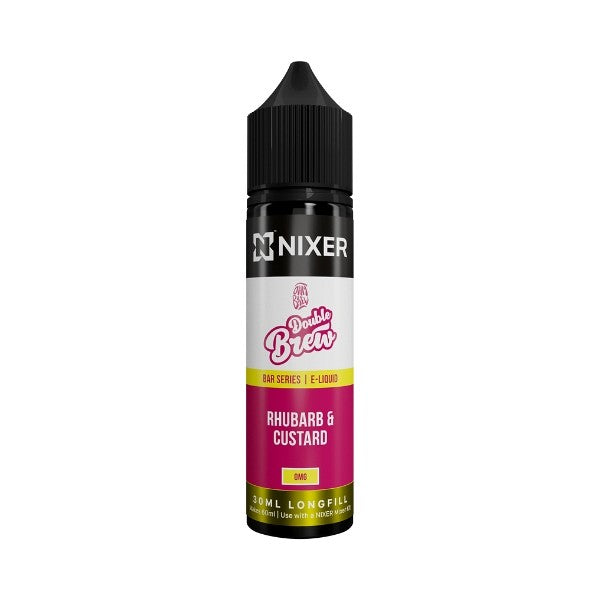 Nixer X Ohm Brew Rhubarb & Custard 30ml Longfill
