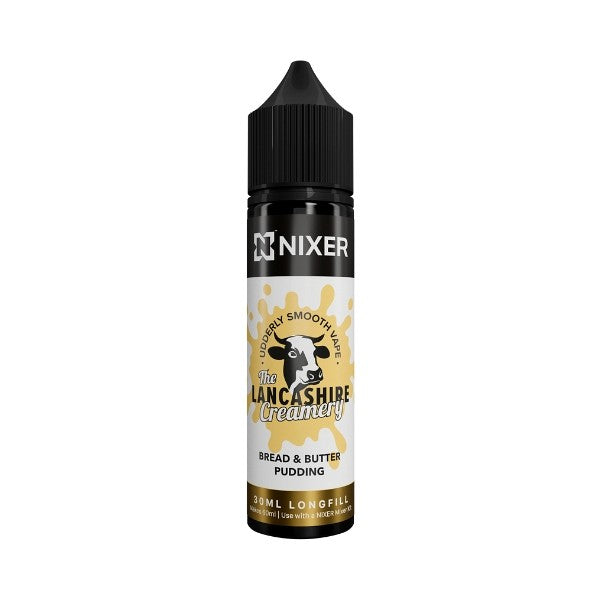 Nixer X The Lancashire Creamery 30ml Longfill