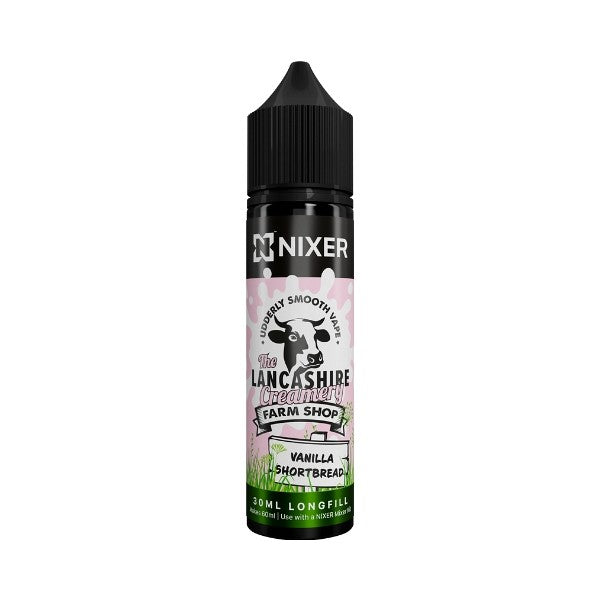Nixer X The Lancashire Creamery Farm Shop Vanilla Shortbread 30ml Longfill