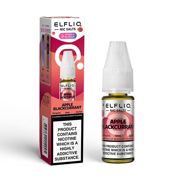 Elf Bar ELFLIQ Apple Blackcurrant Nic Salt Eliquid