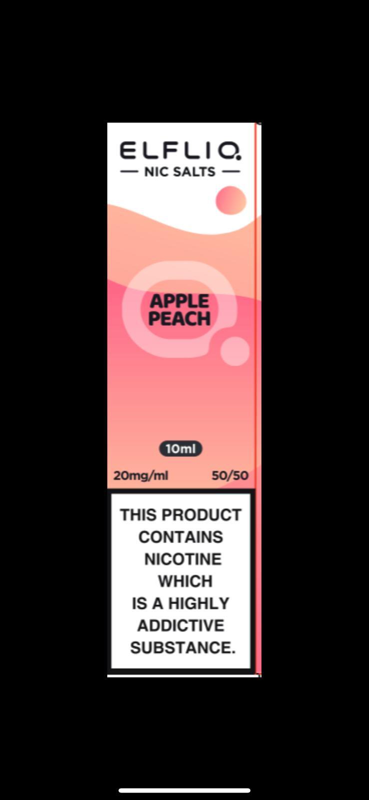 Elf Bar ELFLIQ - Nic Salt [Apple Peach 10mg]