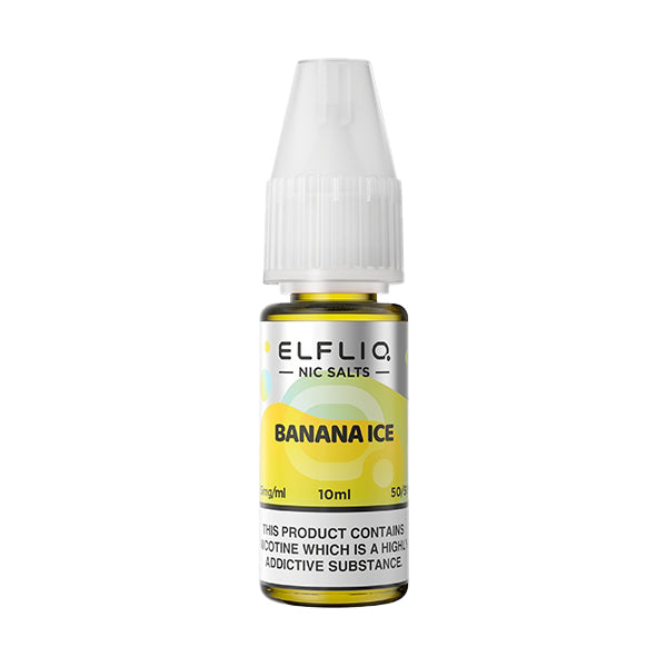 Elf Bar ELFLIQ Nic Salt - Banana Ice