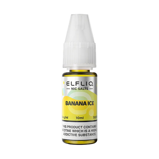 Elf Bar ELFLIQ Nic Salt - Banana Ice
