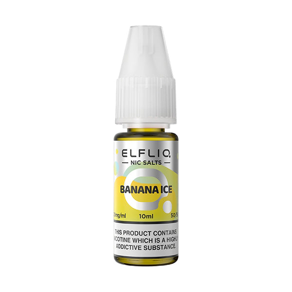 Elf Bar ELFLIQ Nic Salt - Banana Ice