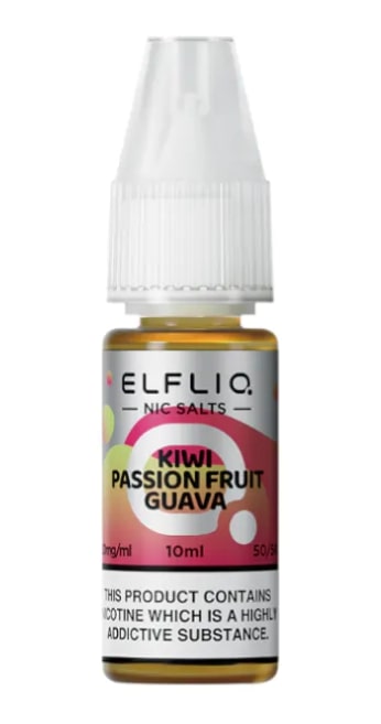 Elf Bar ELFLIQ - Nic Salt [Kiwi Passion Fruit Guava 10mg]