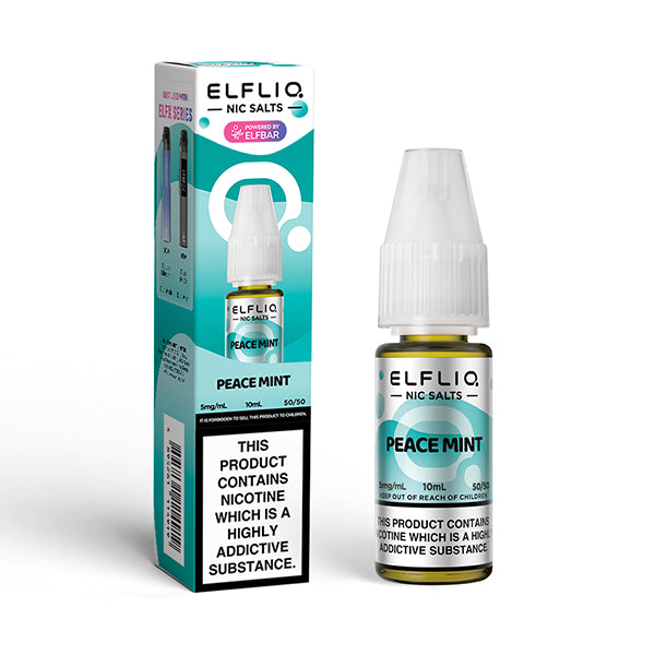 Elf Bar ELFLIQ Peace Mint Nic Salt Eliquid