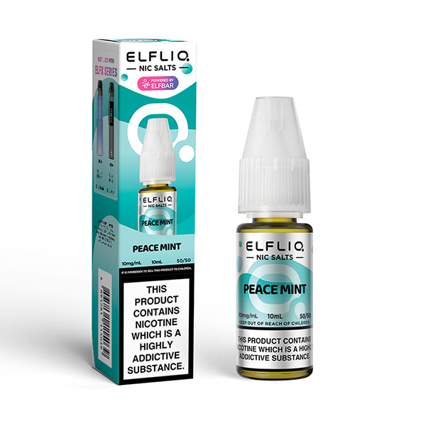 Elf Bar ELFLIQ Peace Mint Nic Salt Eliquid