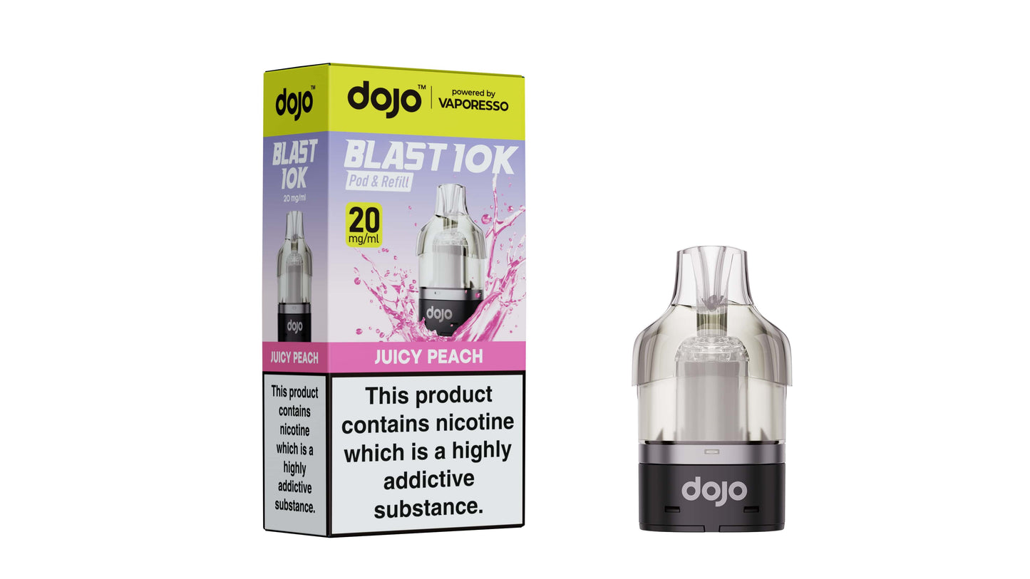 20mg DOJO BLAST 10K  Pod & Refill (Powered by Vaporesso)