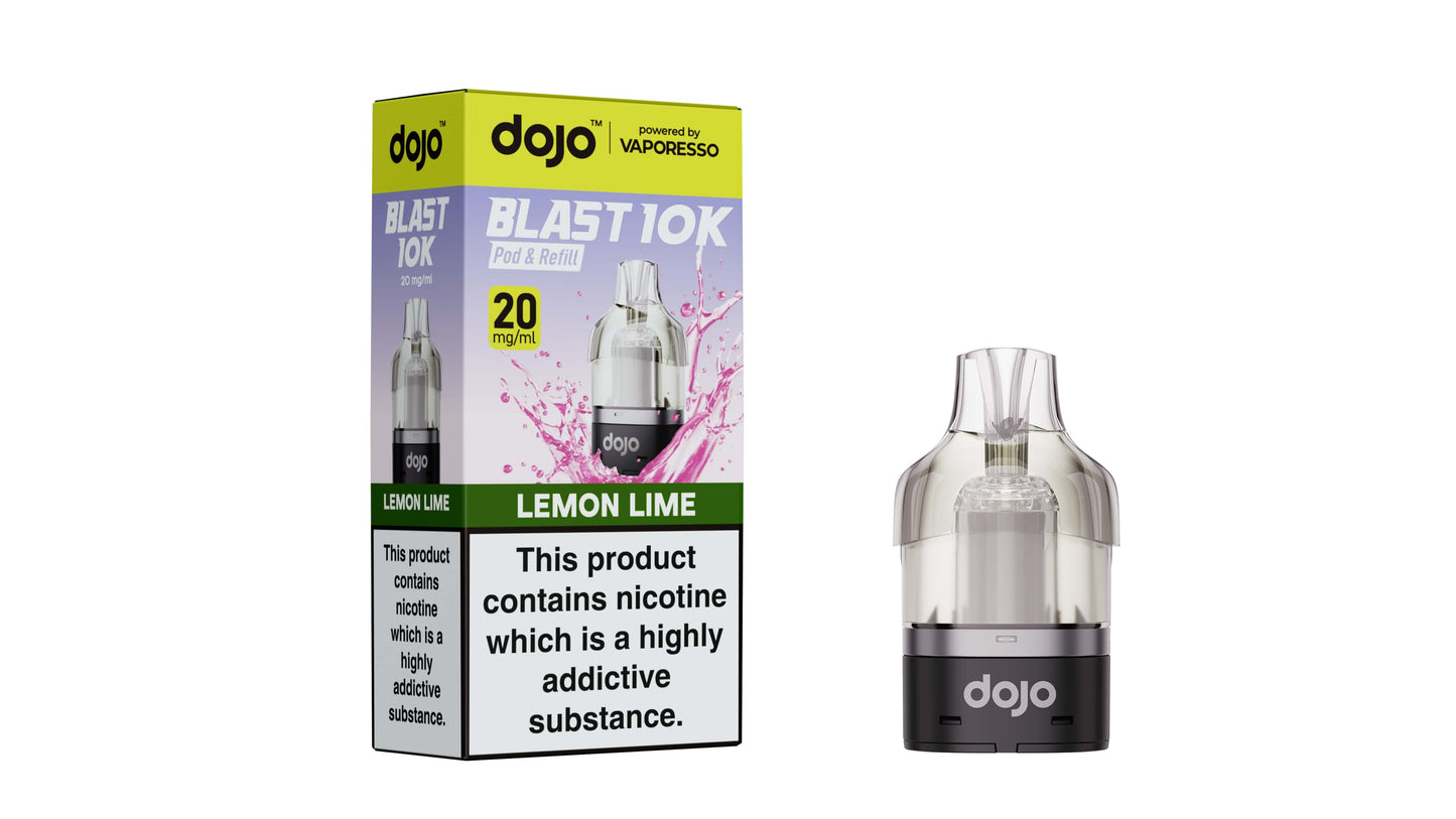 20mg DOJO BLAST 10K  Pod & Refill (Powered by Vaporesso)