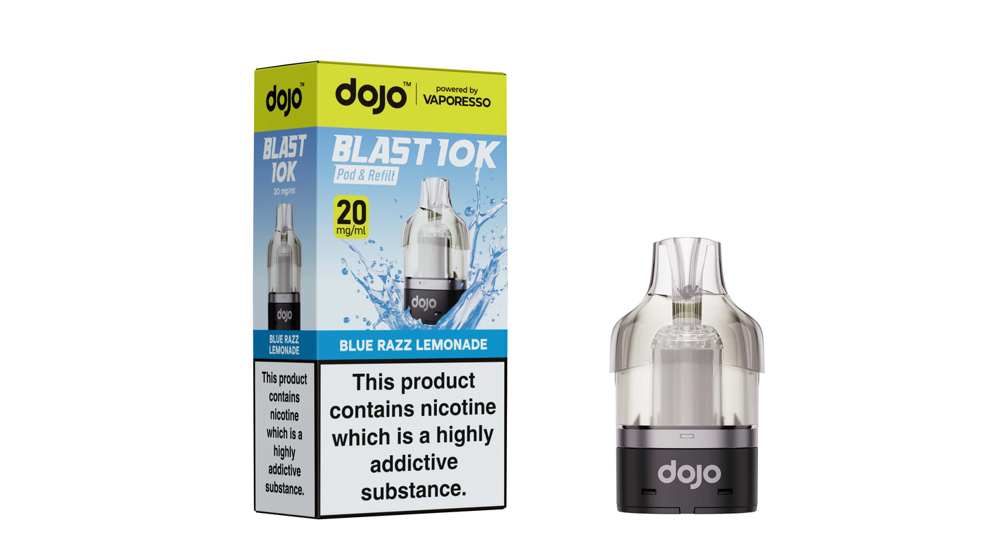 20mg DOJO BLAST 10K  Pod & Refill (Powered by Vaporesso)