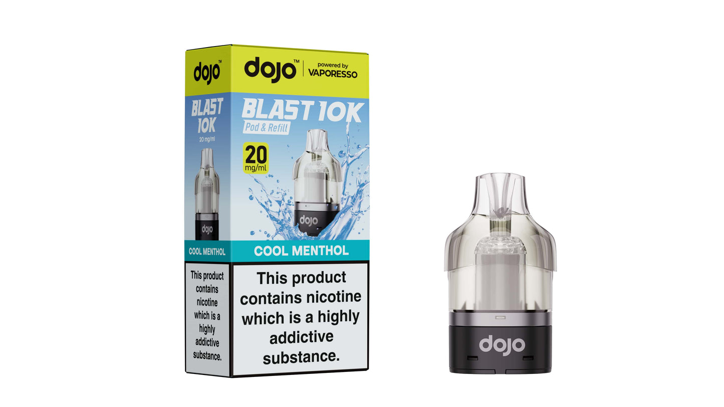 20mg DOJO BLAST 10K  Pod & Refill (Powered by Vaporesso)