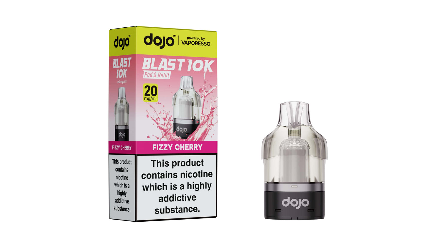 20mg DOJO BLAST 10K  Pod & Refill (Powered by Vaporesso)
