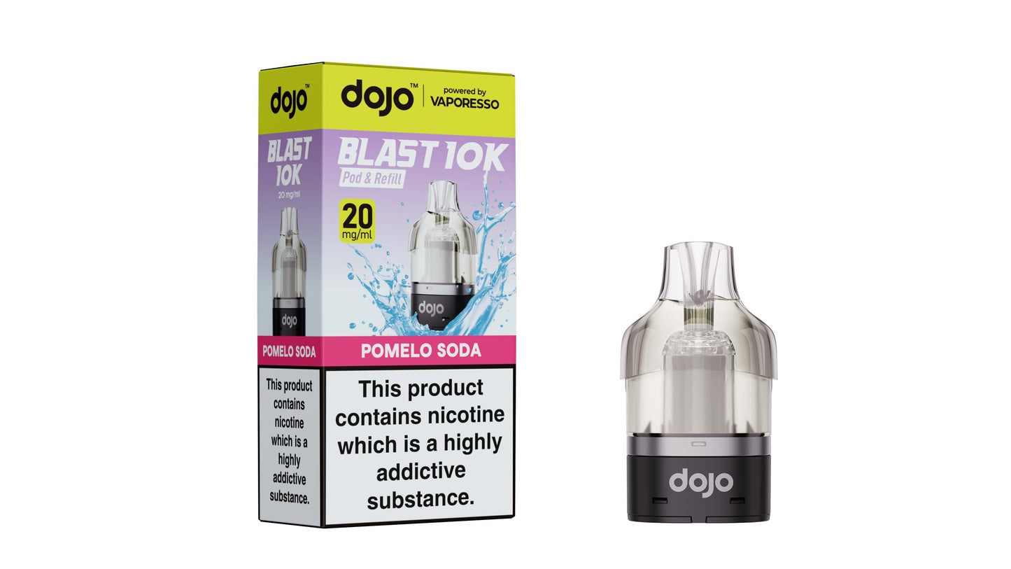 20mg DOJO BLAST 10K  Pod & Refill (Powered by Vaporesso)