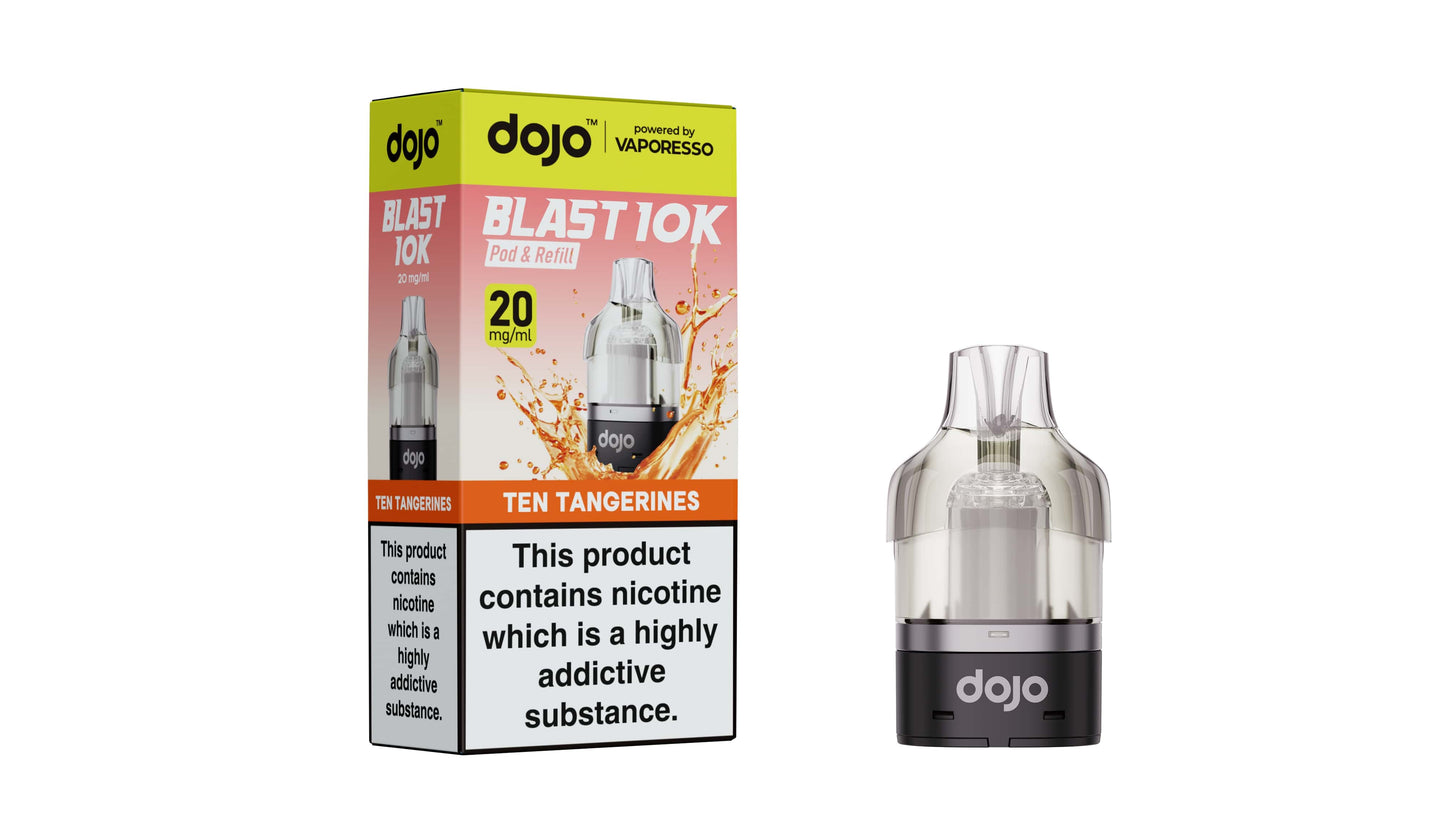 20mg DOJO BLAST 10K  Pod & Refill (Powered by Vaporesso)