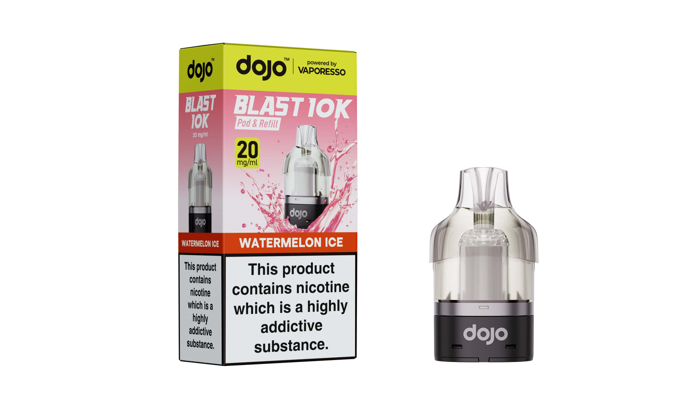 20mg DOJO BLAST 10K  Pod & Refill (Powered by Vaporesso)